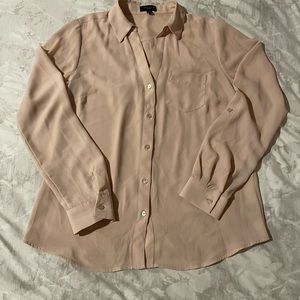 The Limited button down blouse - pink